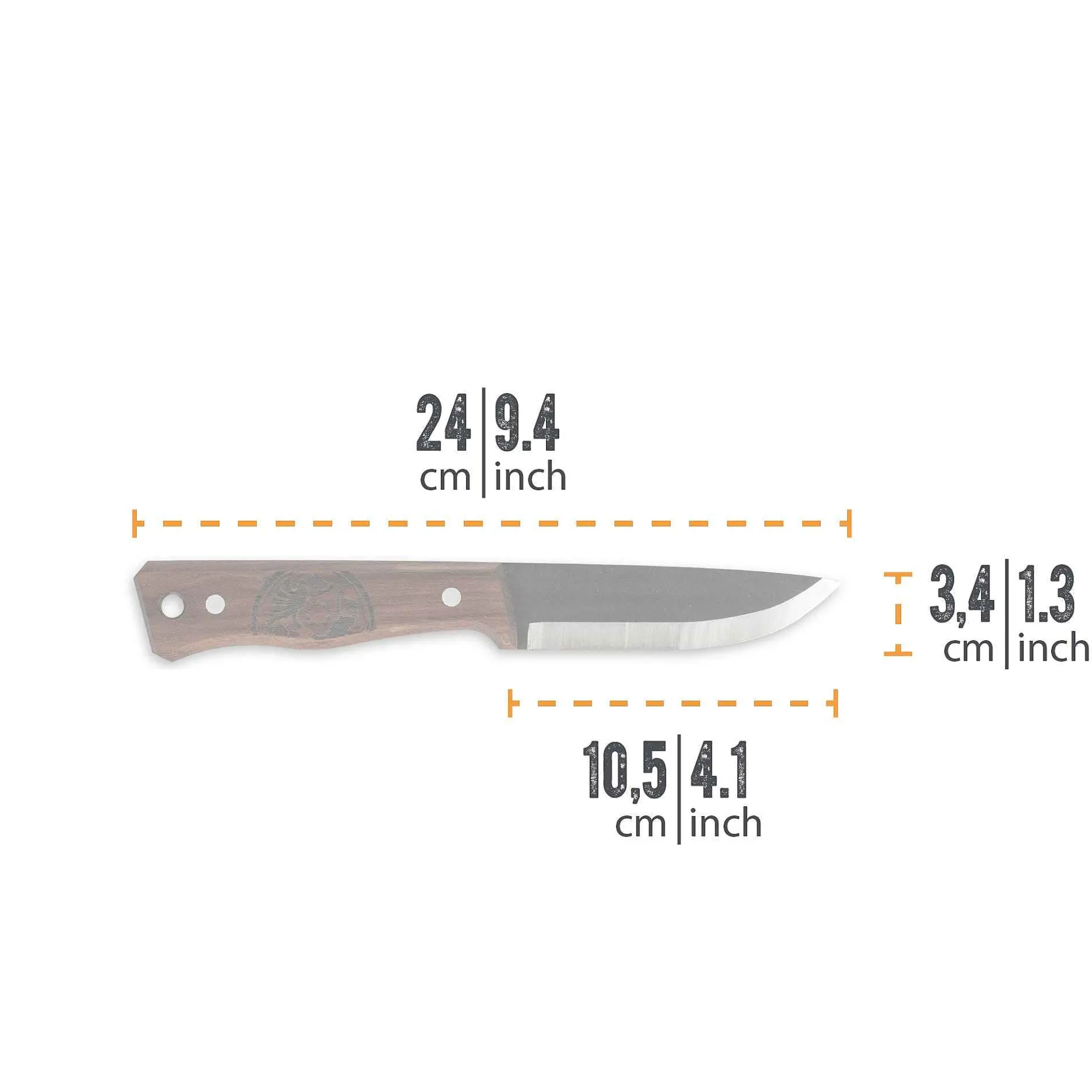 Petromax Outdoormesser>Bushcraft-Messer 10,5 Cm