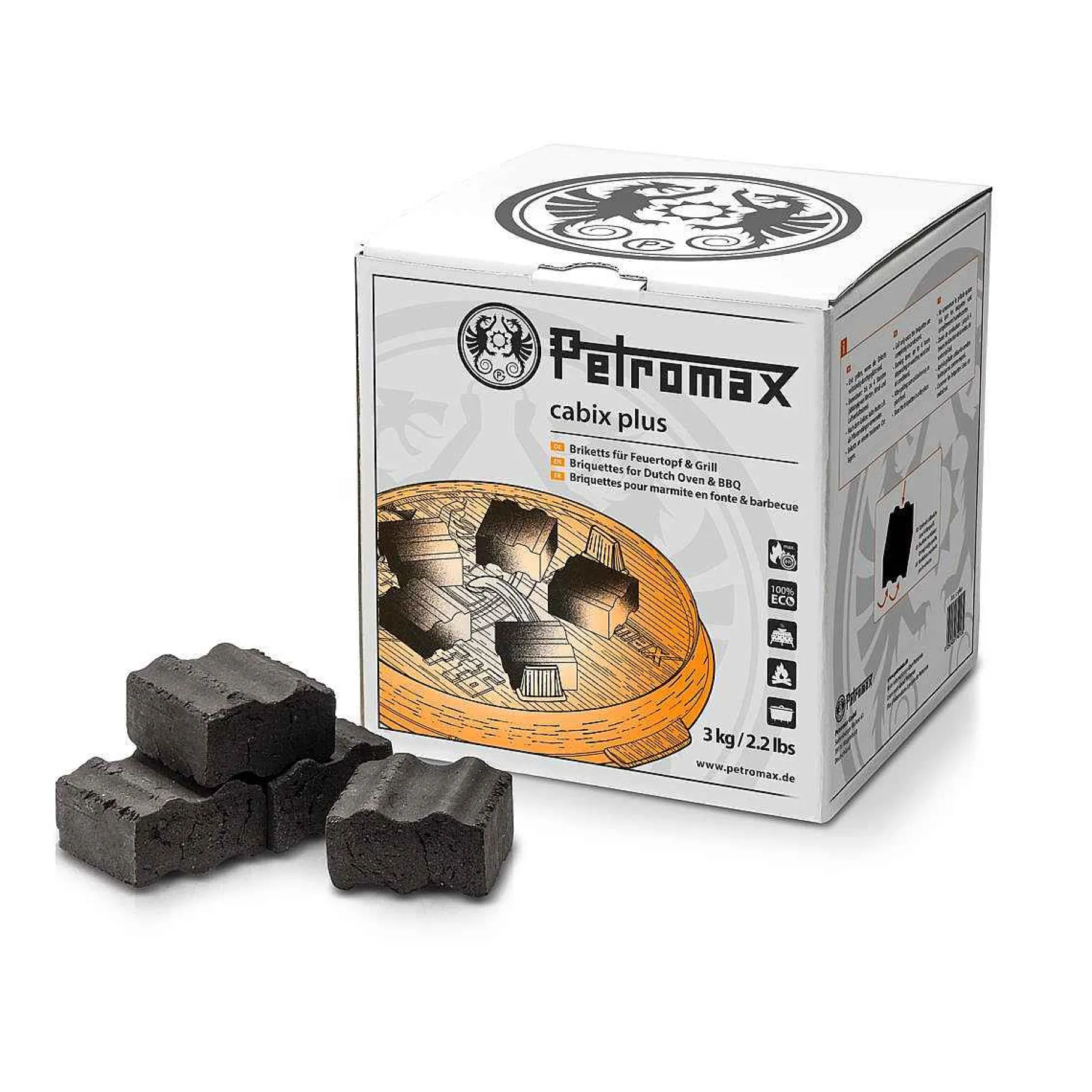 Petromax Grills>Cabix Plus Briketts Feuertopf Und Grill