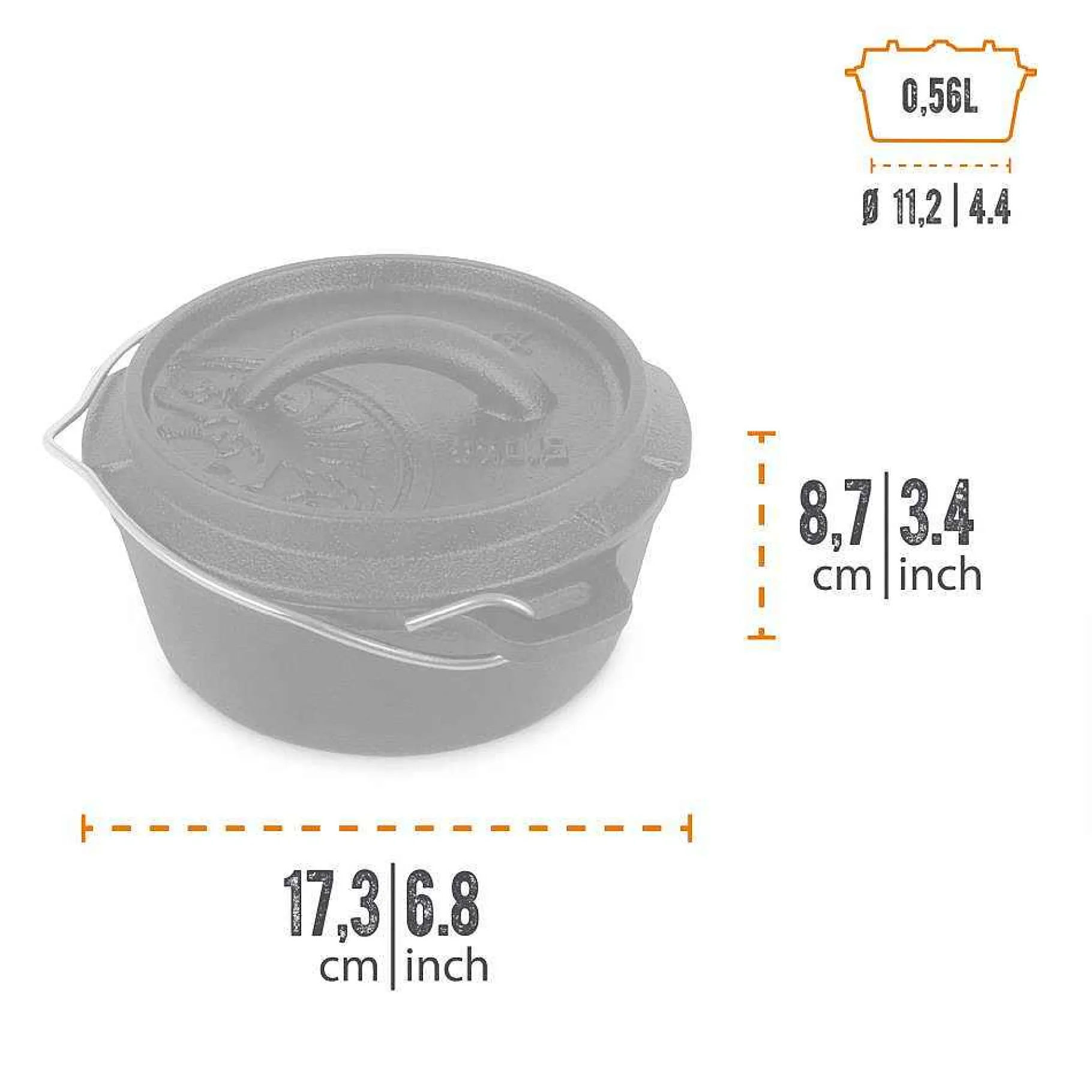 Petromax Dutch Oven/Feuertopfe>Feuertopf (Dutch Oven)