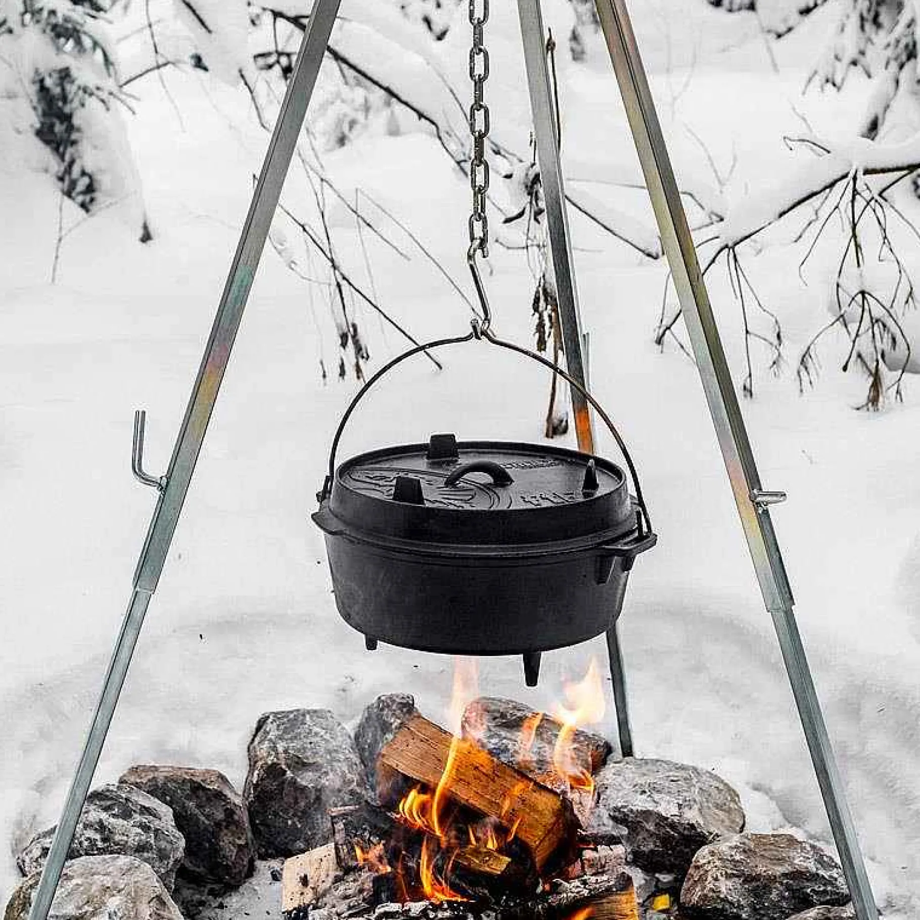 Petromax Dutch Oven/Feuertopfe>Feuertopf (Dutch Oven)