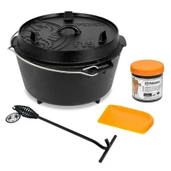 Petromax Dutch Oven/Feuertopfe>Feuertopf Ft9 Starter-Set Dutch Oven Set 9 Liter