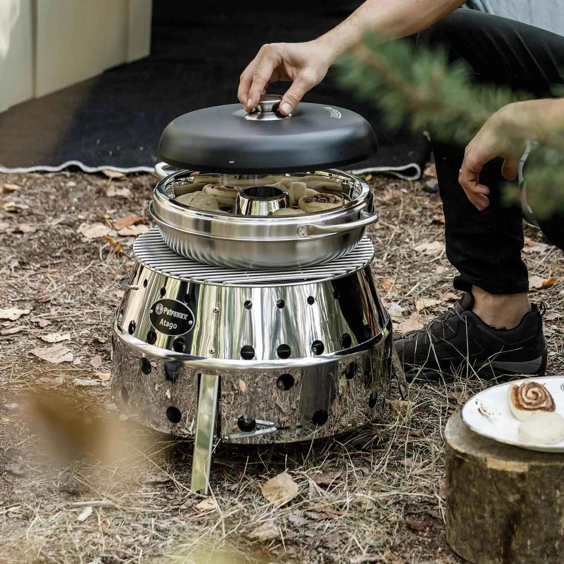 Petromax Ofen>Grillrost Campingofen