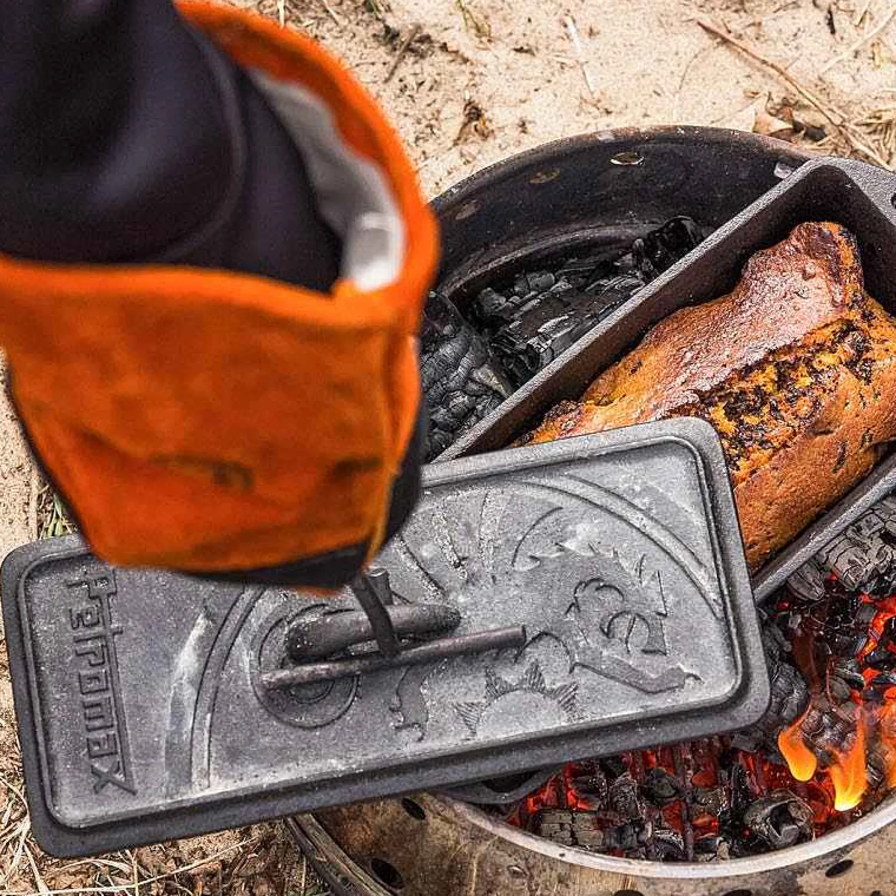 Petromax Dutch Oven/Feuertopfe>Kastenform Mit Deckel