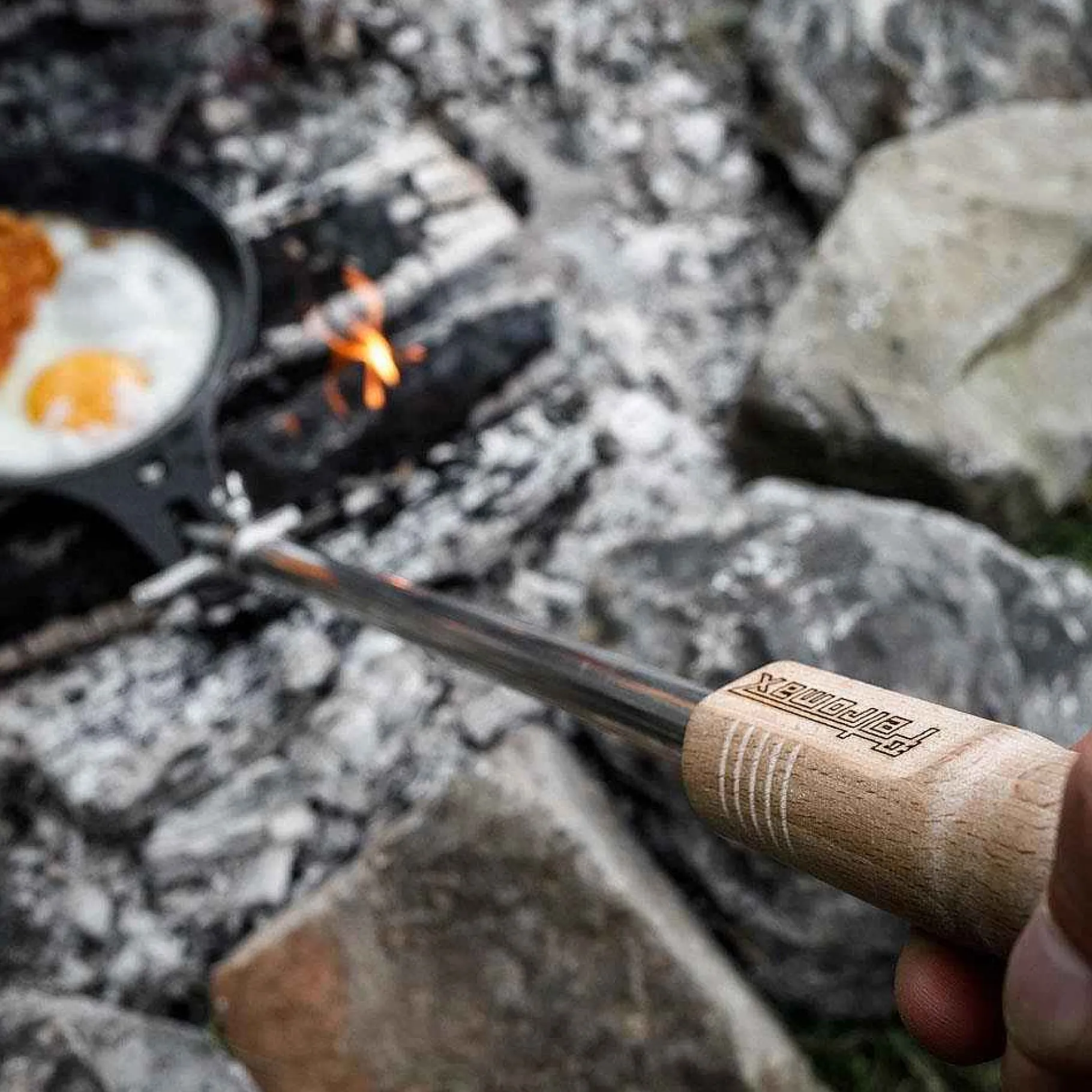 Petromax Gusseisenpfannen>Lagerfeuerpfanne Aus Gusseisen