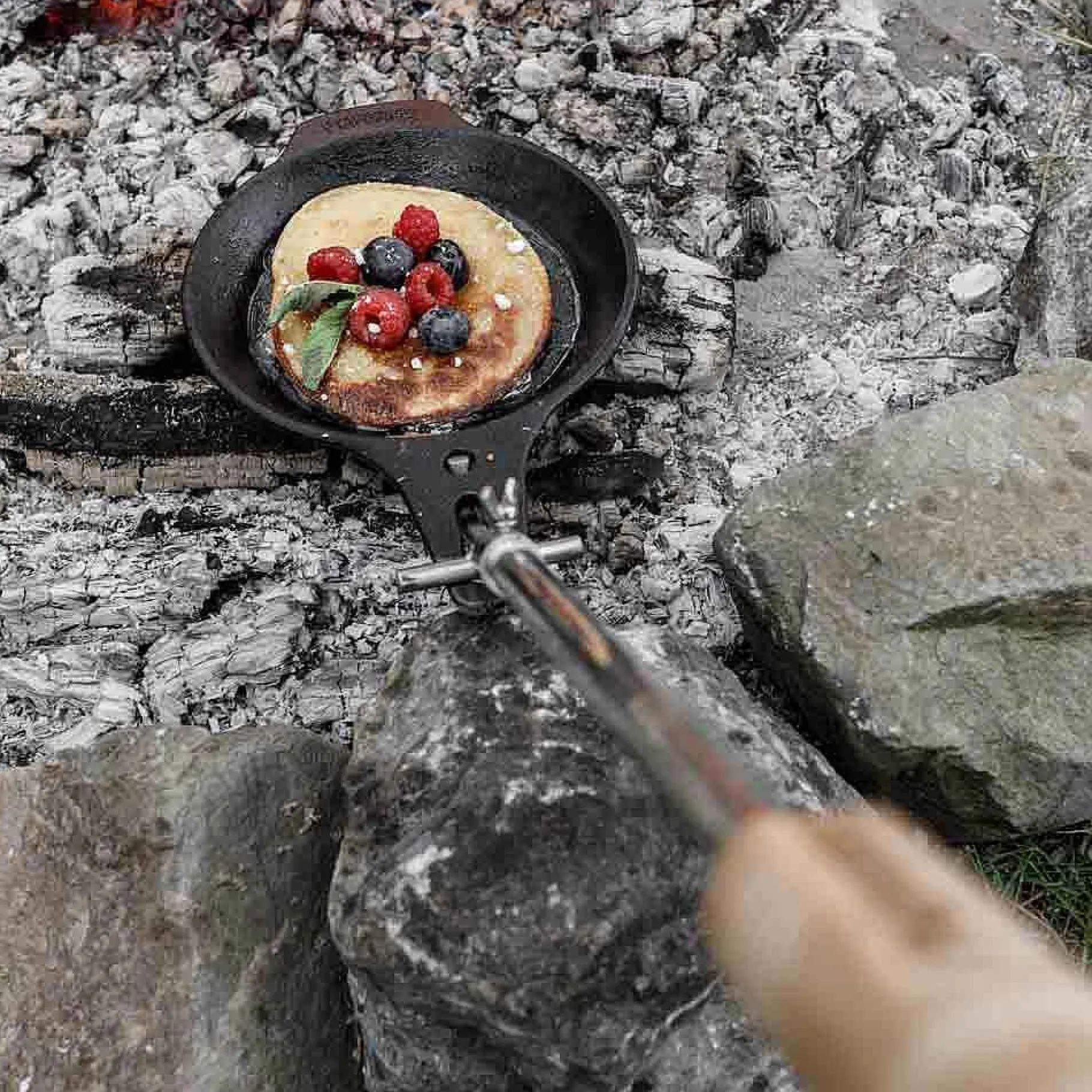 Petromax Gusseisenpfannen>Lagerfeuerpfanne Aus Gusseisen