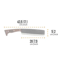 Petromax Outdoormesser>Nata-Messer 20 Cm