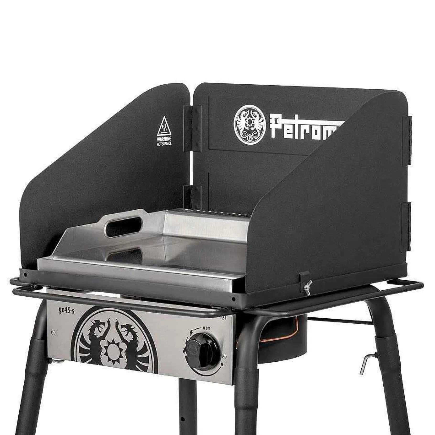 Petromax Feuertopftische>Plancha-Grillplatte, Gasherd