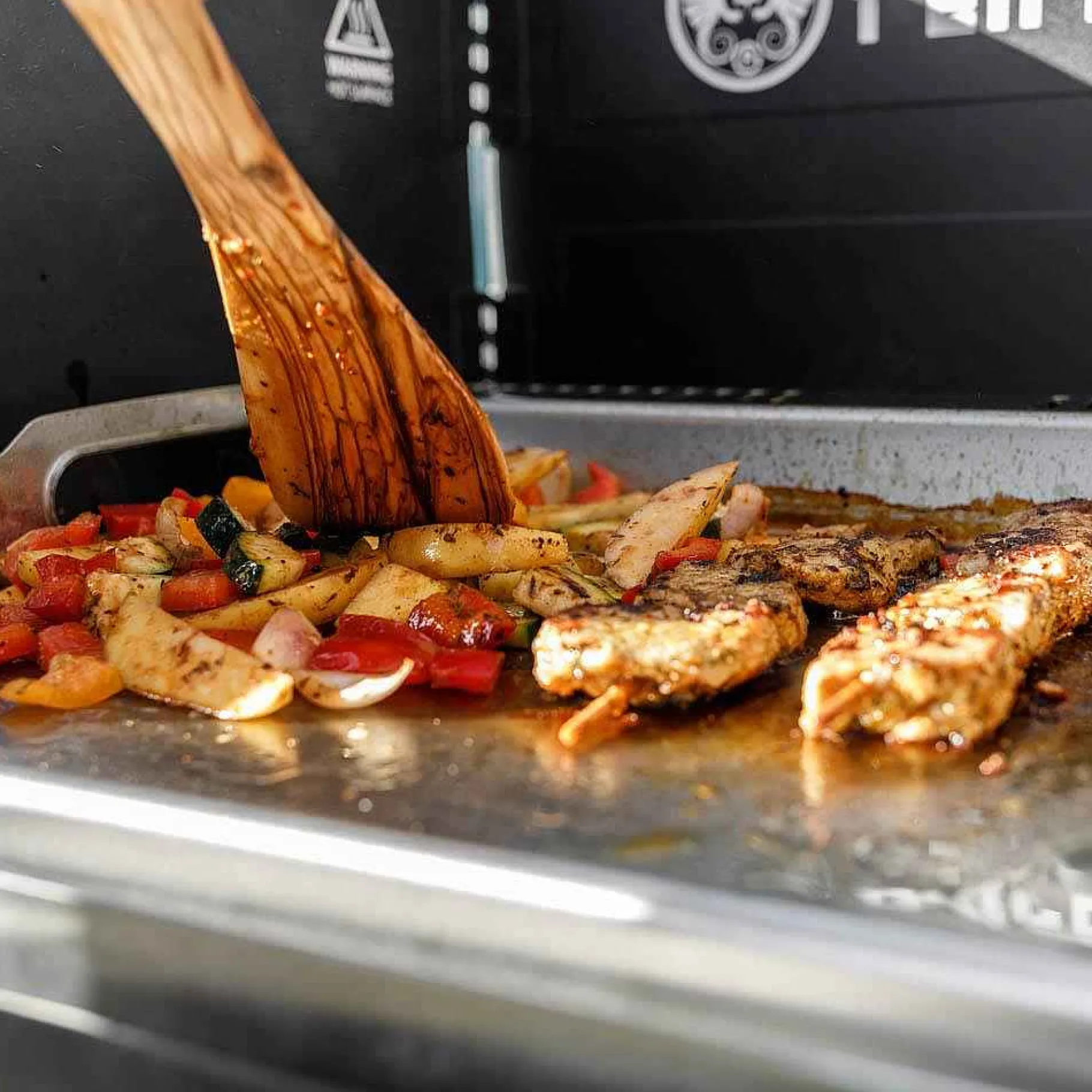 Petromax Feuertopftische>Plancha-Grillplatte, Gasherd