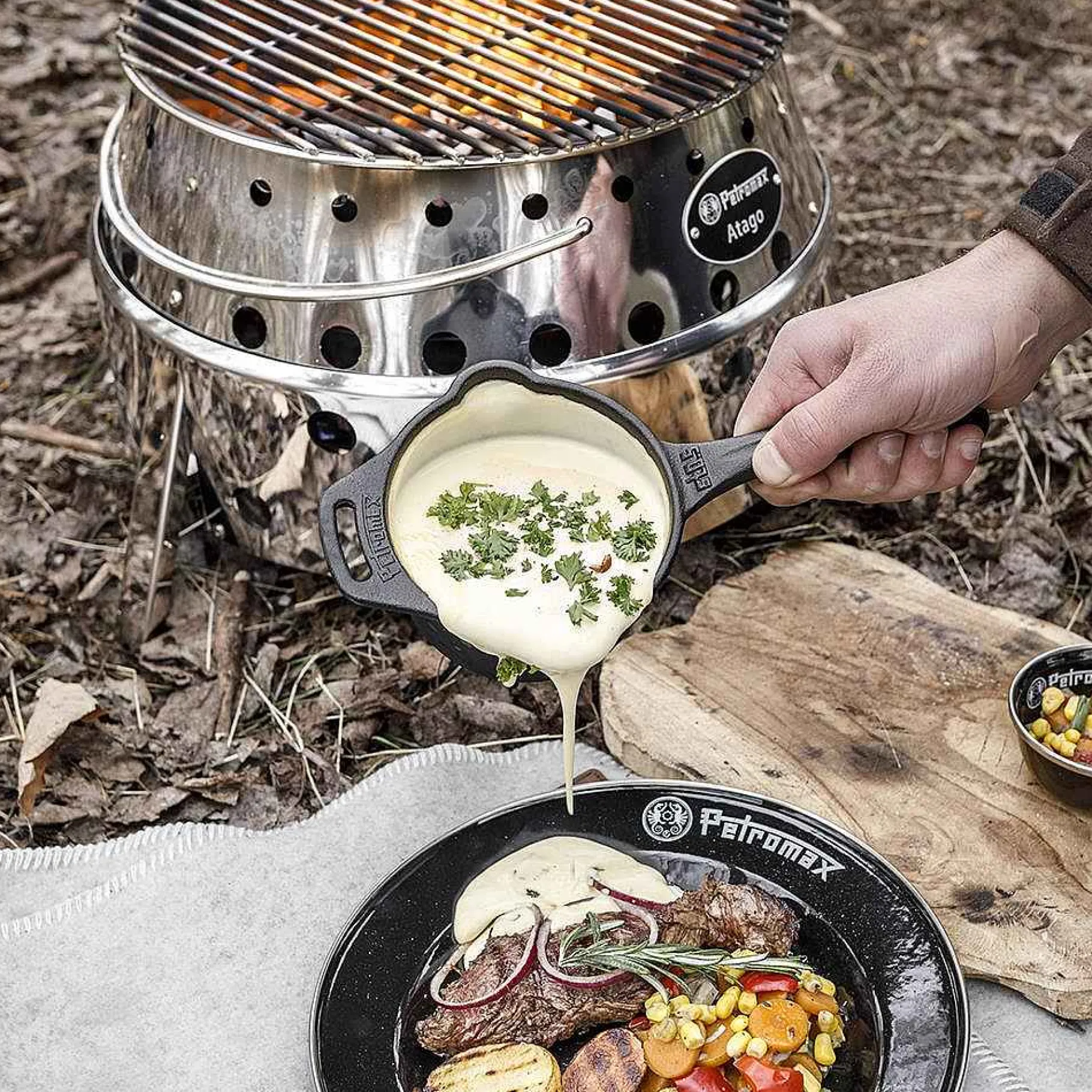 Petromax Dutch Oven/Feuertopfe>Saucenpfanne Aus Gusseisen